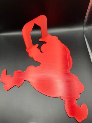 Pai Natal Decorativo com Brilho