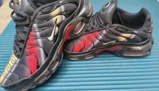 Zapatillas Nike Air Max Plus Negras y Rojas