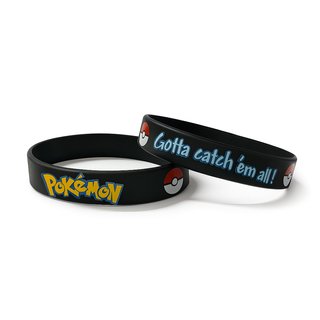Pulsera pokemon Silicona flexible de Alta Calidad