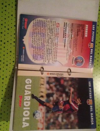 Fichas del Barça 1994