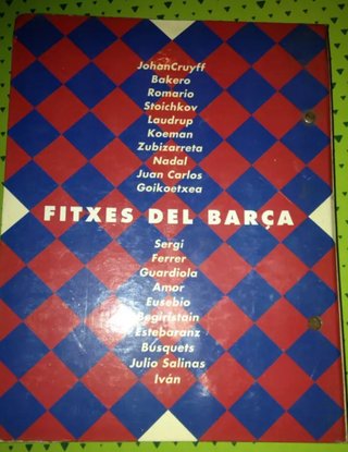 Fichas del Barça 1994