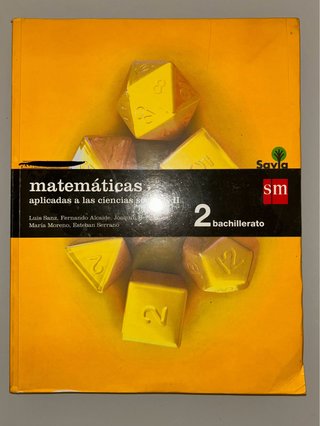 Matemáticas aplicadas a las ciencias sociales Ii