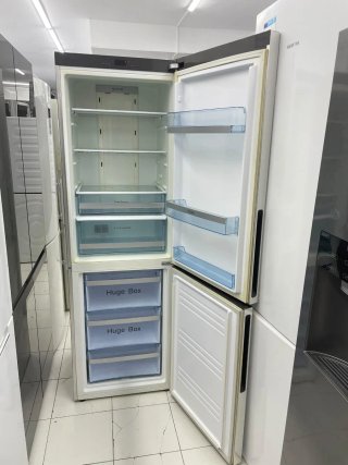 Nevera Combi Haier Acero Inoxidable