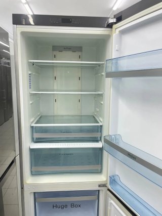 Nevera Combi Haier Acero Inoxidable