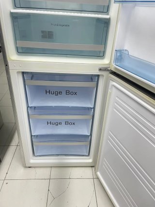 Nevera Combi Haier Acero Inoxidable