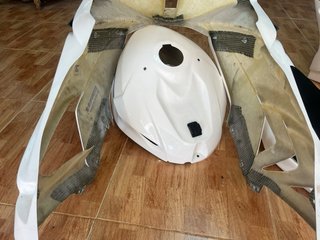 Carenado circuito BMW S1000RR 2015 blanco