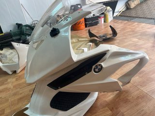 Carenado circuito BMW S1000RR 2015 blanco