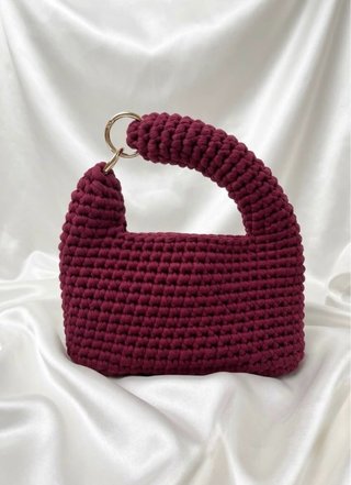 Borsa crochet fatta a mano