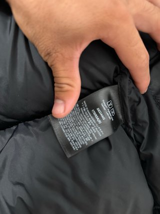 Chaqueta The North Face Nuptse 700 Negra Talla M