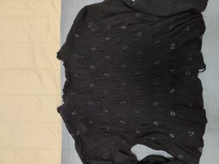Blusa negra Noon talla M