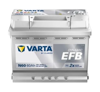 Batería Varta N60 60Ah EFB