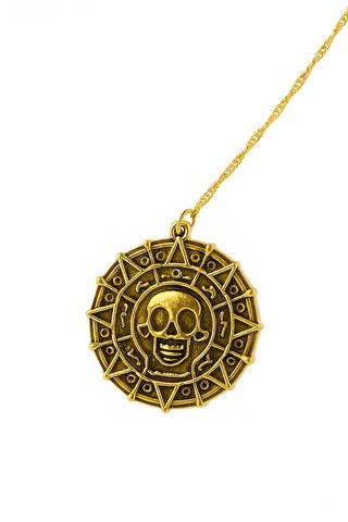 Colgante Moneda Azteca – Piratas del Caribe | Répl