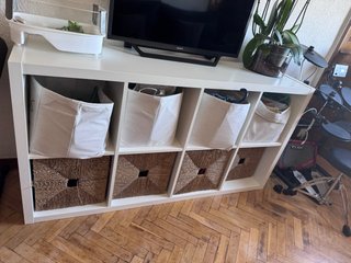 Estantería blanca ikea