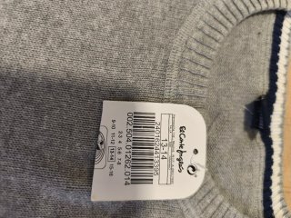 Jersey gris de punto