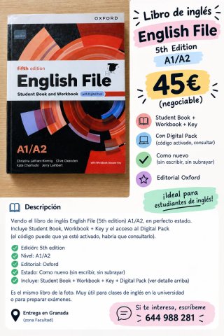 Libro de inglés