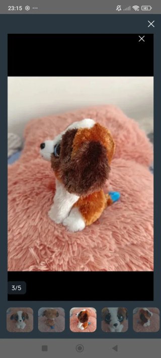 Peluche Perro St. Bernard Beanie Boo