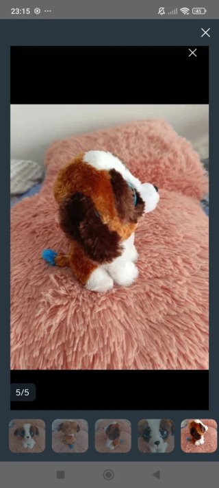 Peluche Perro St. Bernard Beanie Boo