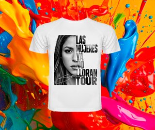 Shakira concierto camiseta Madrid
