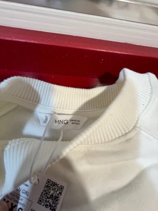 Sidadera Mango Blanco Roto Nuevo con etiquetas