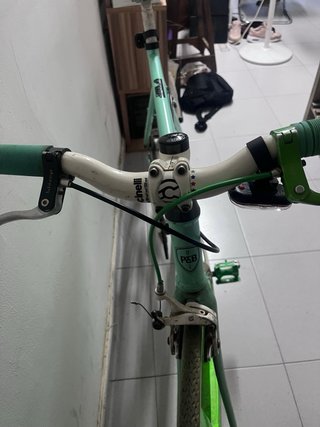 Bicicleta Fixie Personalizada Verde