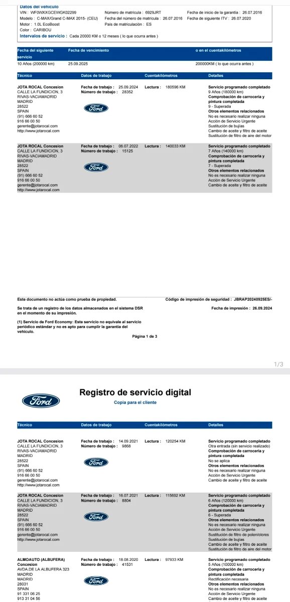 Ford Grand C-Max 2016, foto 16
