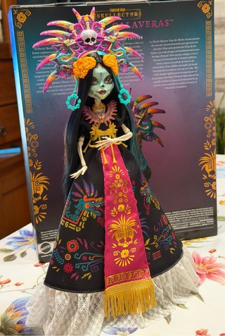 Monster High Skelita Calaveras Día Muertos