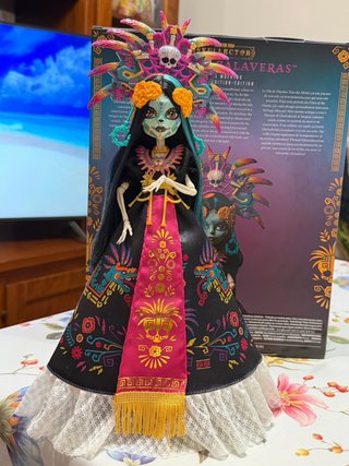 Monster High Skelita Calaveras Día Muertos