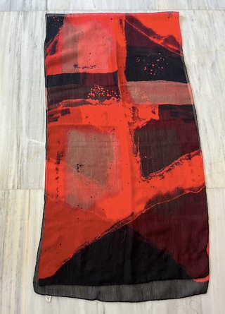 Lote pañuelos vintage mujer estampados y lisos