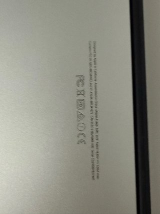MacBook Air 13,3 Plata