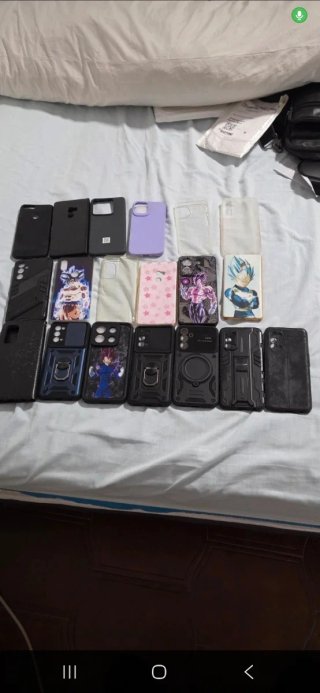 Lote de 19 fundas para móvil