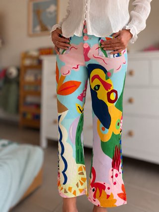 Pantalón Desigual x Miranda Makaroff