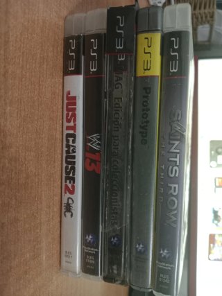 Lote 5 juegos para PS3,también vendo por separado