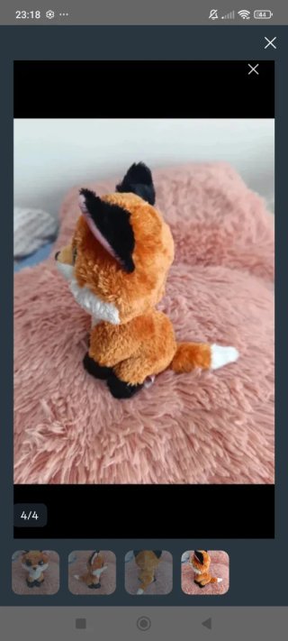 Peluche Zorro Beanie Boo TY