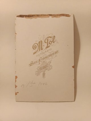 Fotografía original M. Pol Cádiz – año 1884