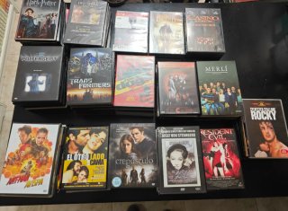 Lote de 140 Películas en DVD.Series. Muchas NUEVAS