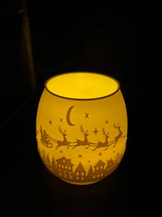 Luminária de Natal com LED