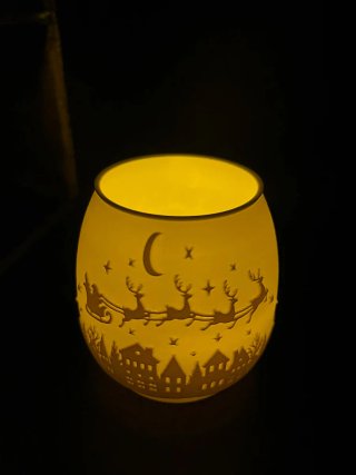 Luminária de Natal com LED