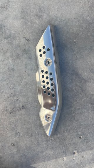 Protector Escape Cromado Honda FMX 650