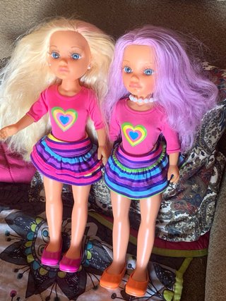 2 Muñecas Nancy con Ropa y Zapatos