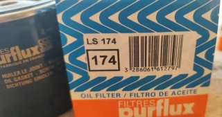Filtro Aceite Purflux LS 174