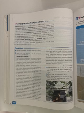 Lengua y literatura, Bachillerato 2