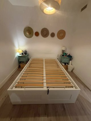 Canapé abatible Ikea Brimnes