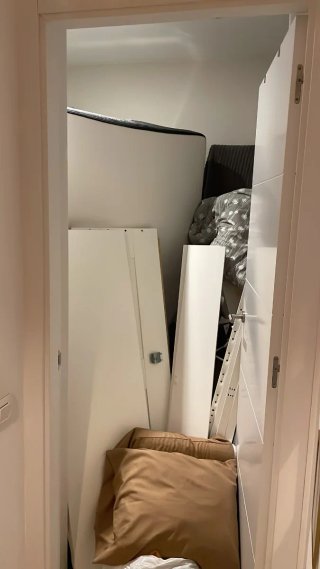 Canapé abatible Ikea Brimnes