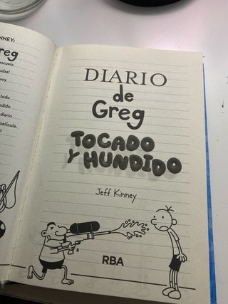 Diario de Greg 15. Tocado y hundido