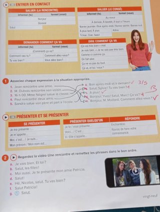 Partage, Méthode de français, A1-A2 Livre de l'...