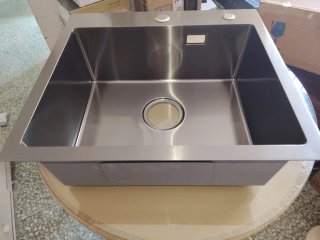 Fregadero de Cocina Negro 45x50cm