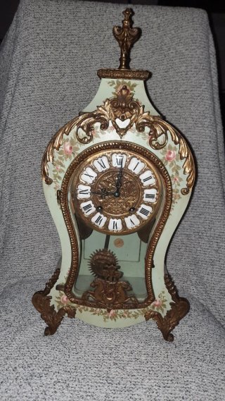 Orologio da tavolo/camino stile antico