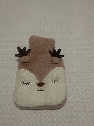 Bolsa de agua caliente con funda de reno