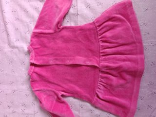 Vestido bebé niña 9 meses rosa