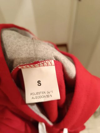 Sudadera Universidad Salamanca Roja